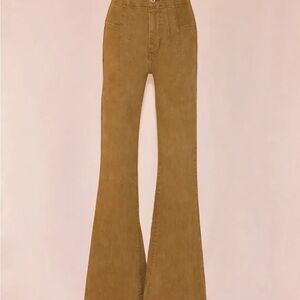 We The Free Olive High-Rise Corduroy Pants